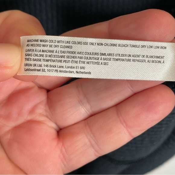 Free People Make It Easy Thermal Top in Black S - Picture 14 of 15